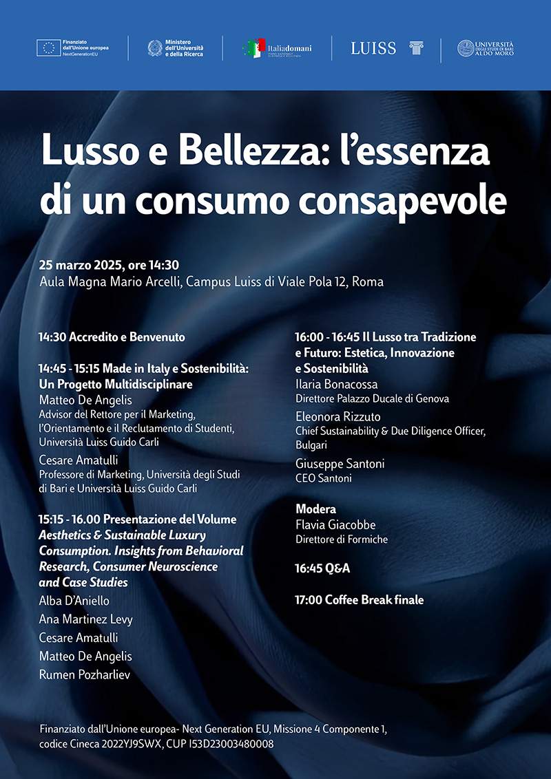 Lusso e Bellezza: l’essenza di un consumo consapevole